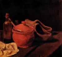 Gogh, Vincent van - Still Life with Earthenware, Bottle and Clogs